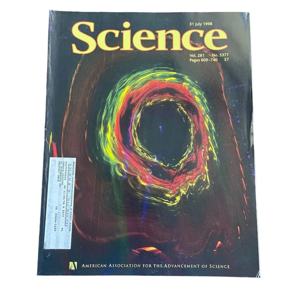 AAAS Science Magazine u Vol 281 No 5377 July 31 1998